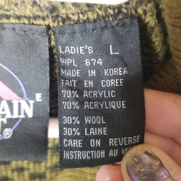 Vtg 80s Mountain Goat ski sweater - Picture 5 of 11